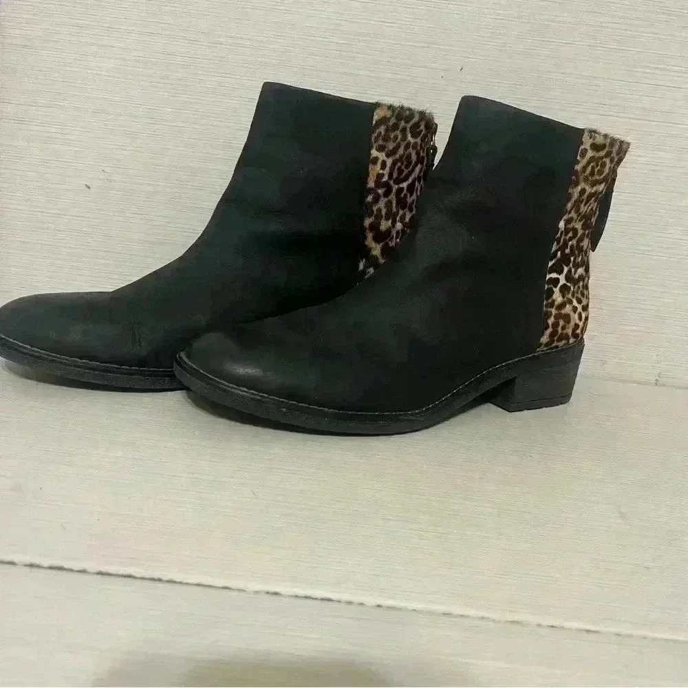 Sperry Maya Belle leopard print leather boot - Picture 9 of 14